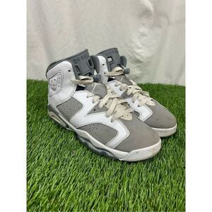 Nike Air‎ Jordan 6 Retro GS Size 7Y/8.5 Women's Cool Grey 384665-100